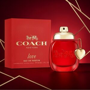 Coach Love Eau de Parfum - Red with Gold Accent 1 FL OZ